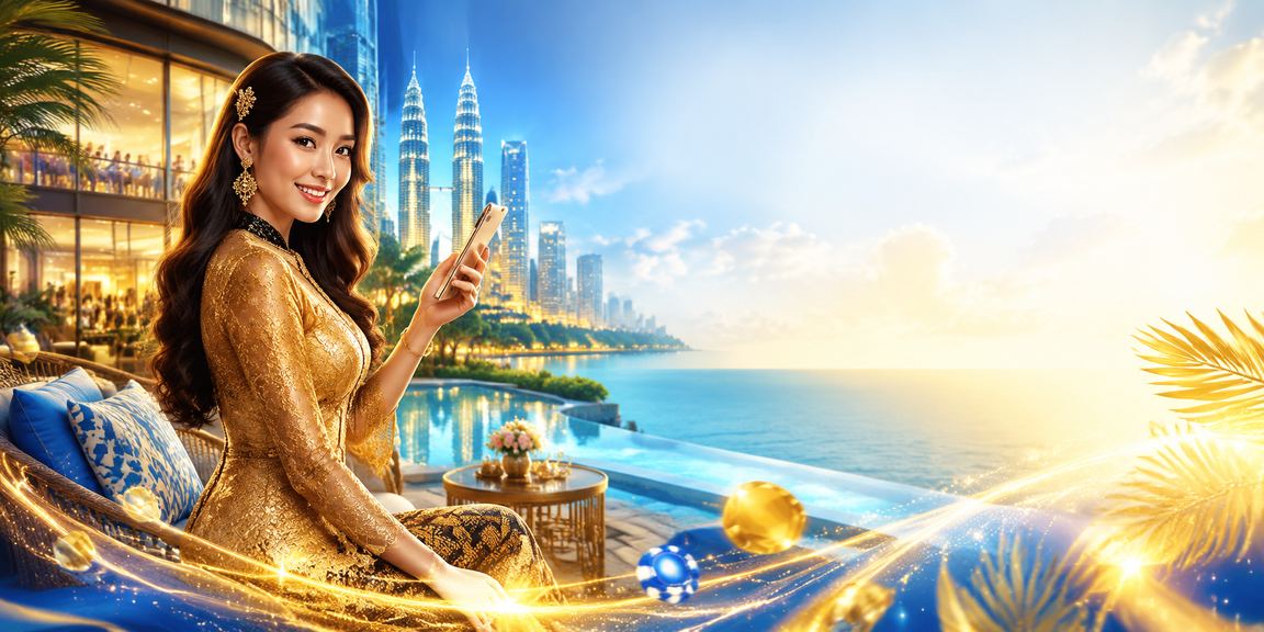 Pengguna 535 di Kuala Lumpur mengurus akaun dengan pakaian kebaya tradisional Malaysia
